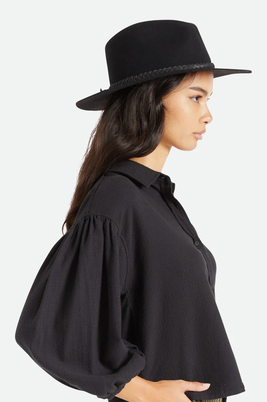 Messer Western Fedora - Black