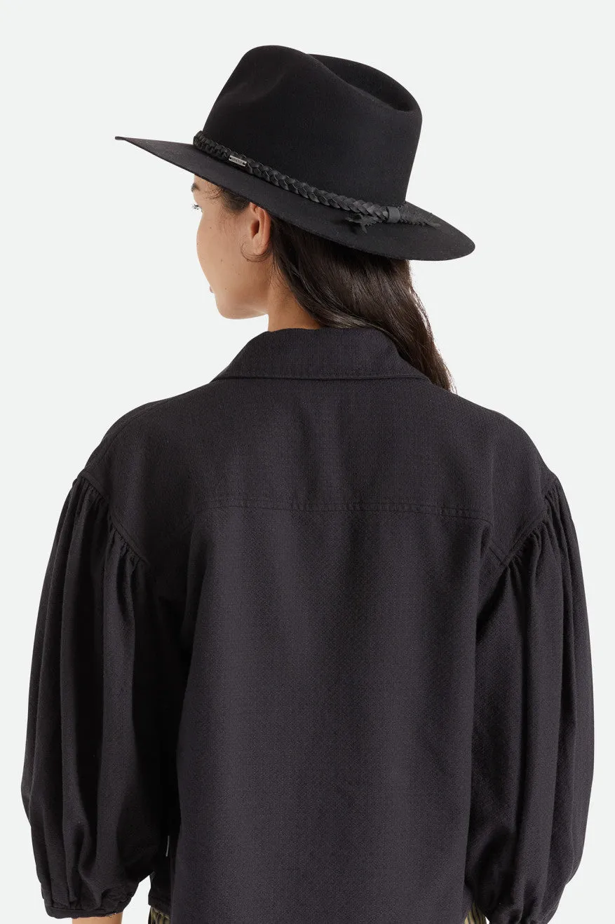 Messer Western Fedora - Black