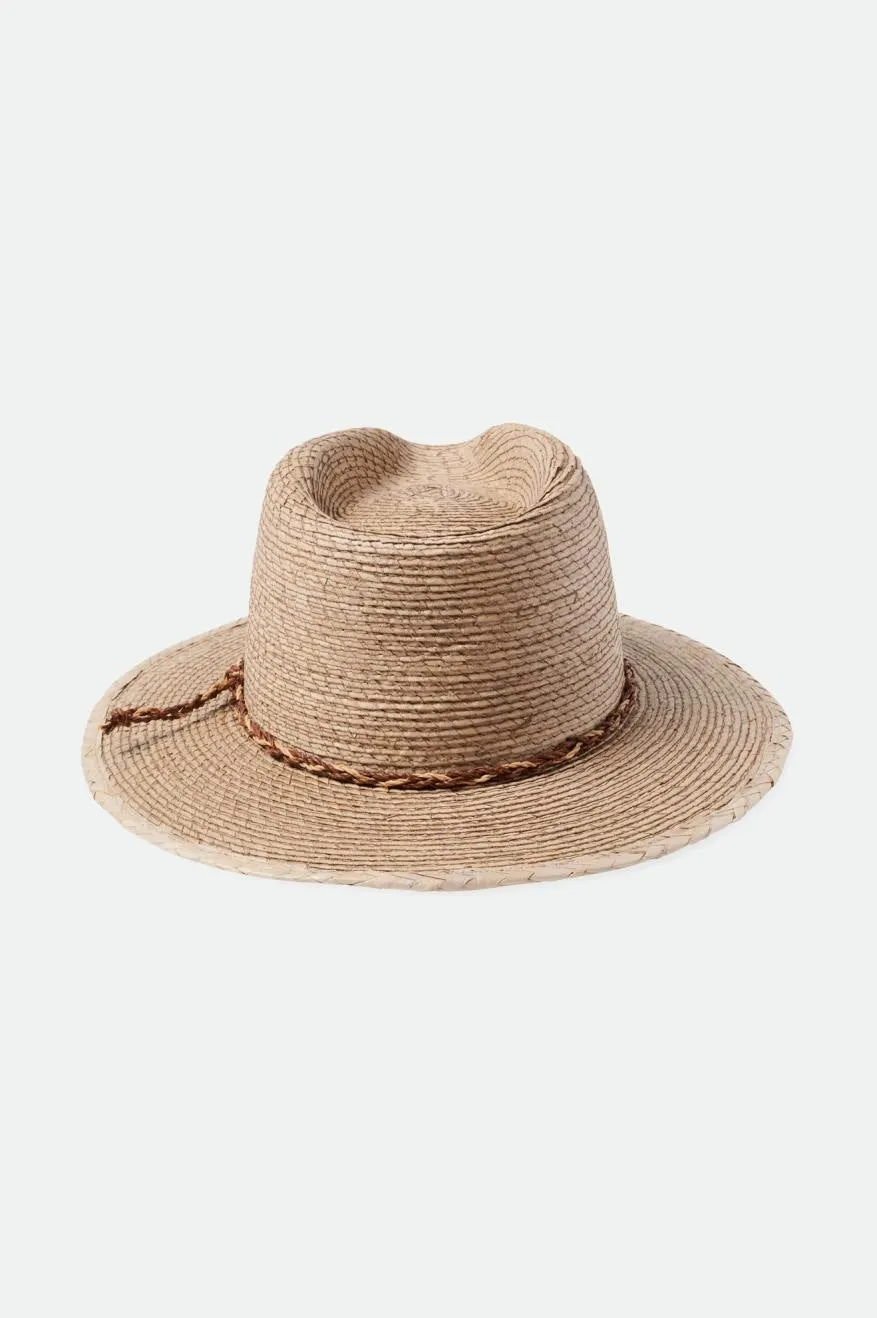 Messer Western Straw Fedora - Sand