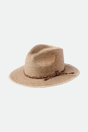 Messer Western Straw Fedora - Sand