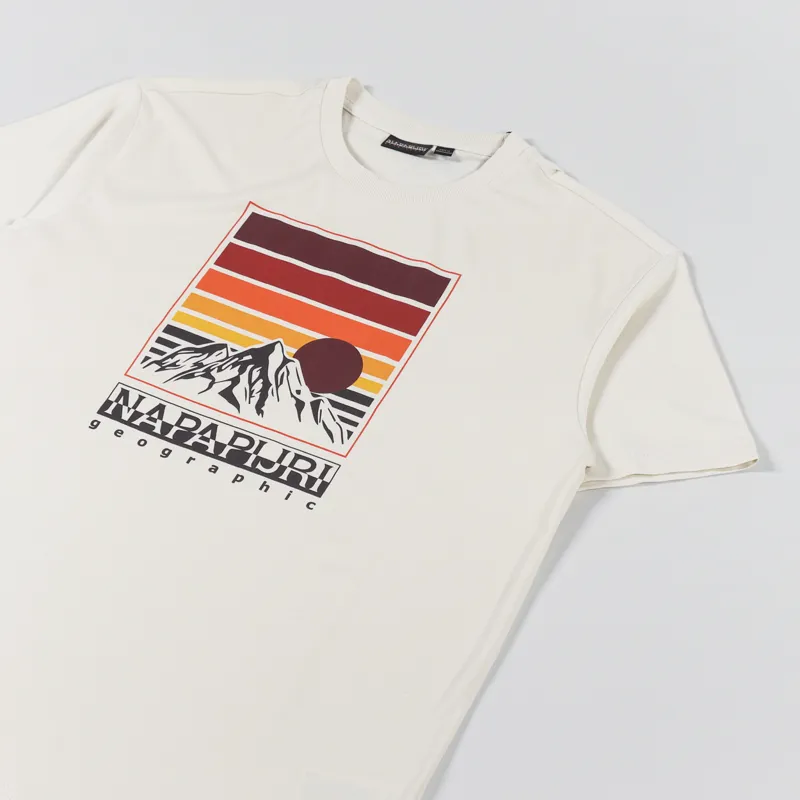 Napapijri Hill T Shirt Whitecap Grey