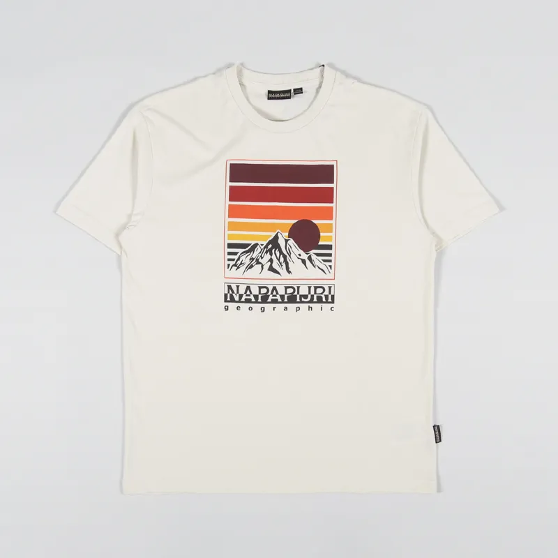 Napapijri Hill T Shirt Whitecap Grey