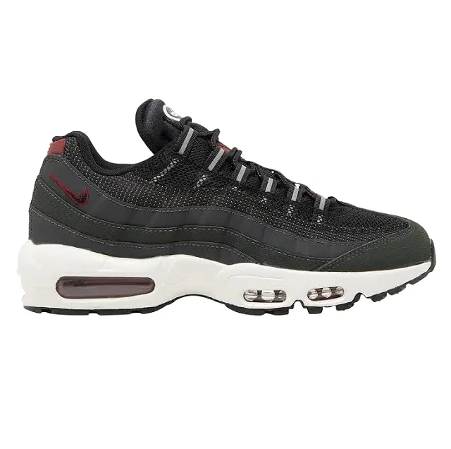 Nike Men's Air Max 95 Shoes - Anthracite / Team Red / Summit White / Black