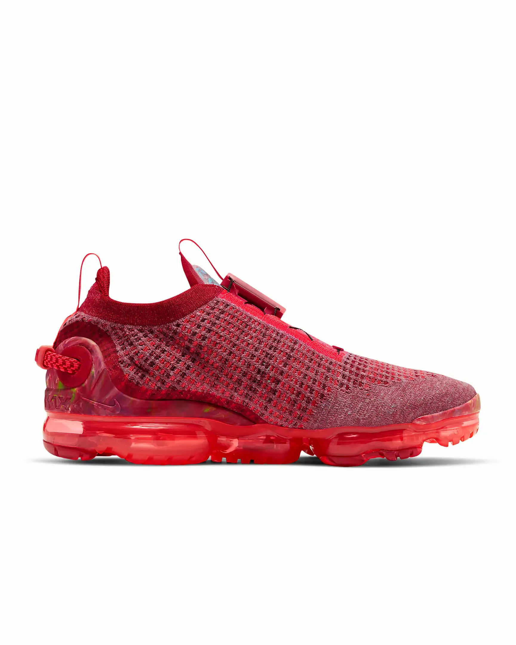 Nike Men's Air Vapor Max 2020 FlyKnit Shoes - Team Red / Flash Crimson / Gym Red