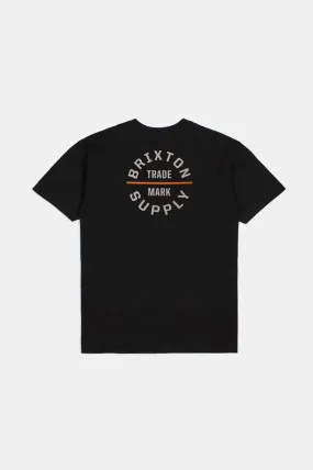 Oath V S/S Standard T-Shirt - Black/Whitecap/Persimmon Ornage