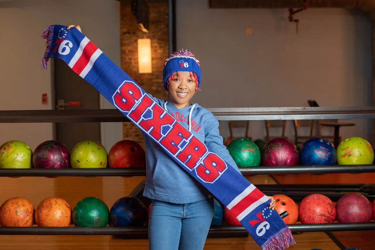 Philadelphia 76ers Royal Breakaway Scarf