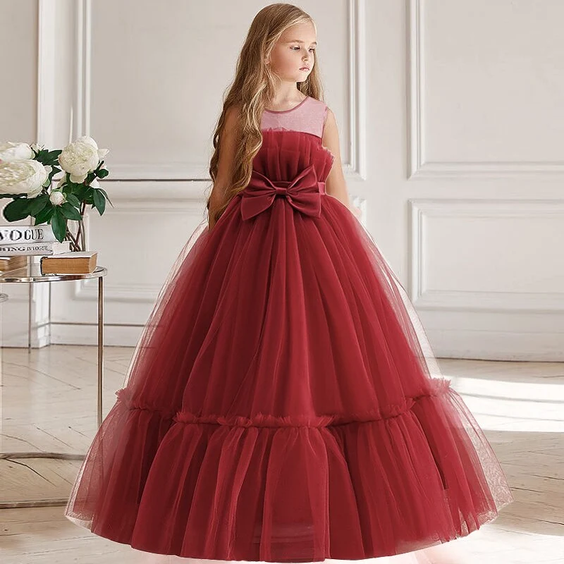 Princess Layered Tulle Gown