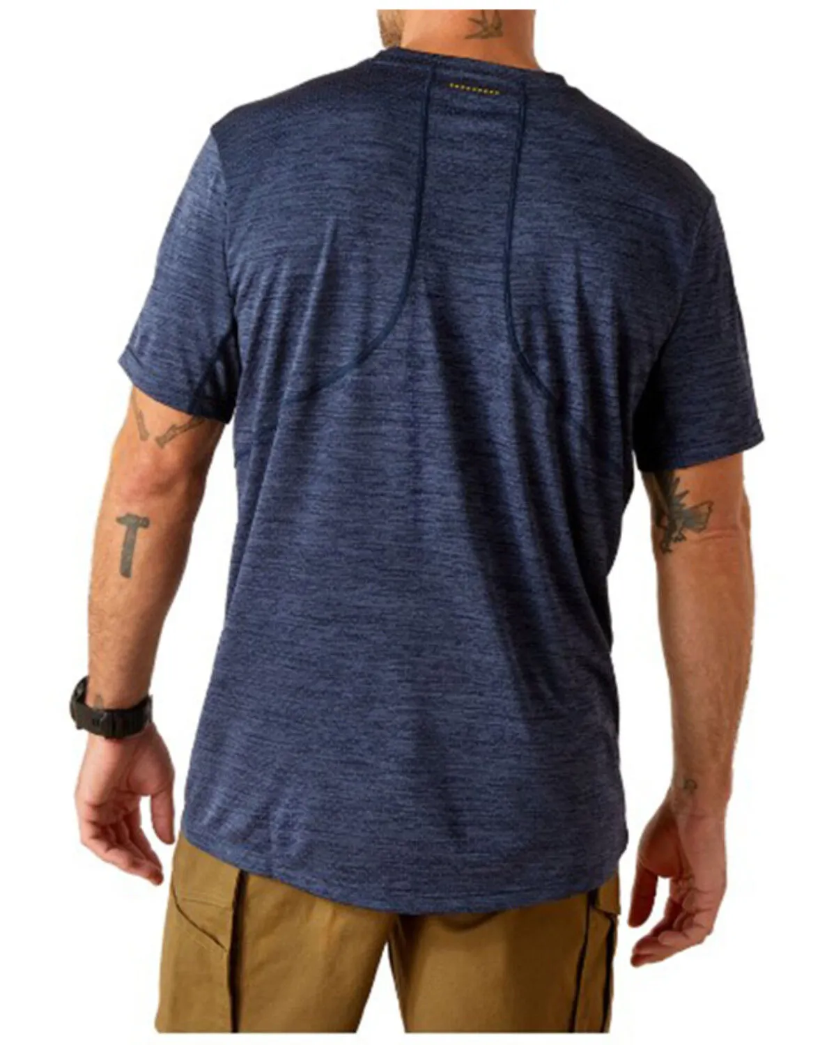 Product Name:  Ariat Men's Rebar Evolution Athletic Fit Short Sleeve T-Shirt