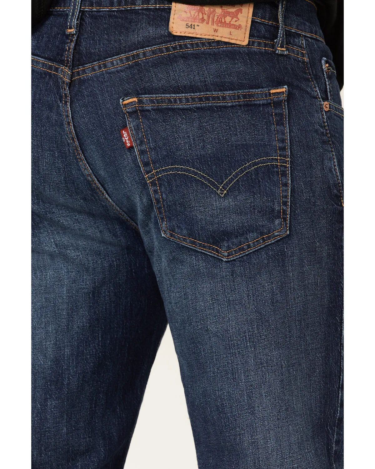 Product Name:  Levi's Men's 541 Antient Ways Dark Wash Athletic Fit Taper Stretch Jeans