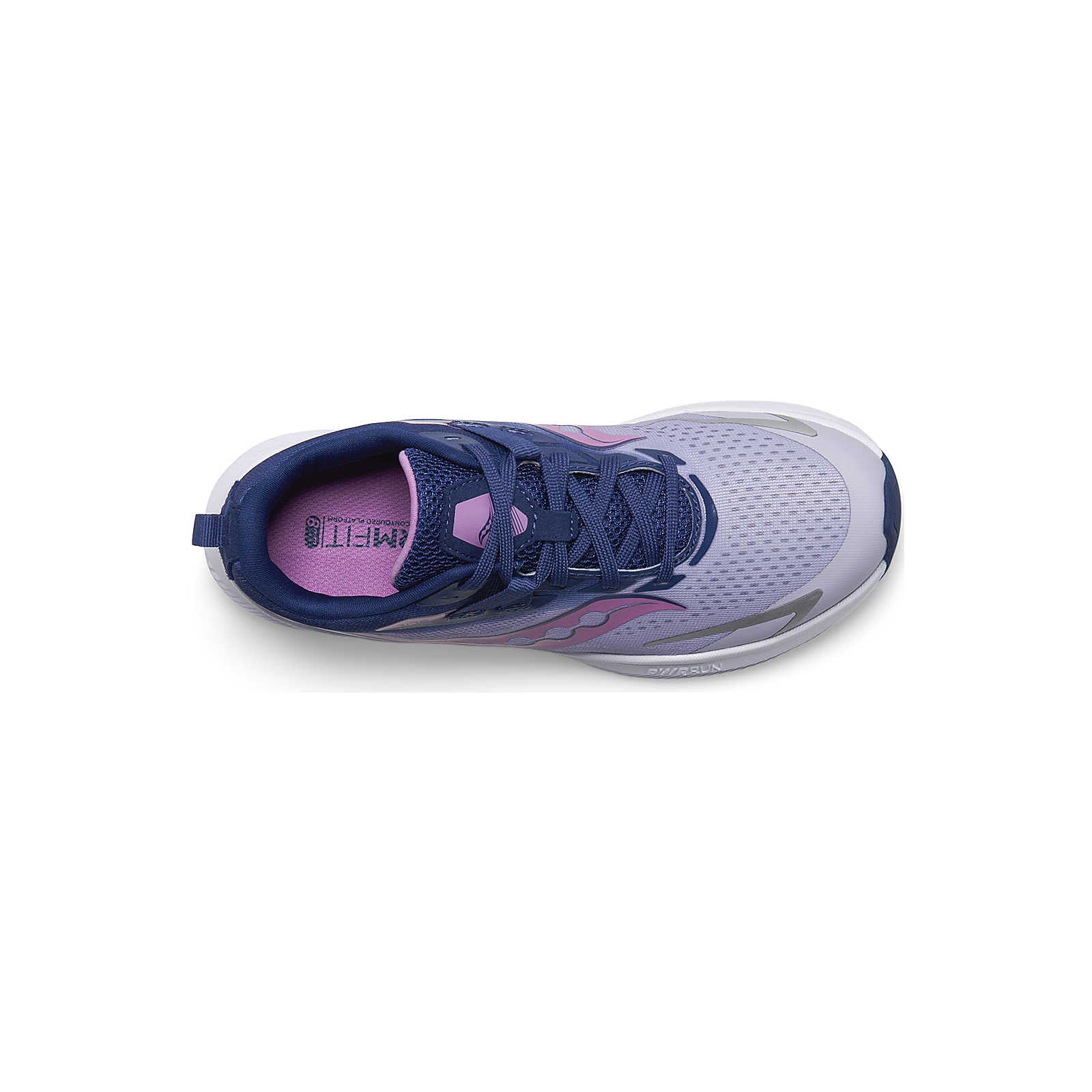 Ride 15 Big Kid's Running Shoe - Mauve, Indigo