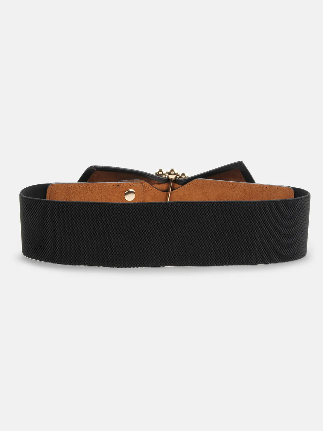 Round Pearl Buckle Belt