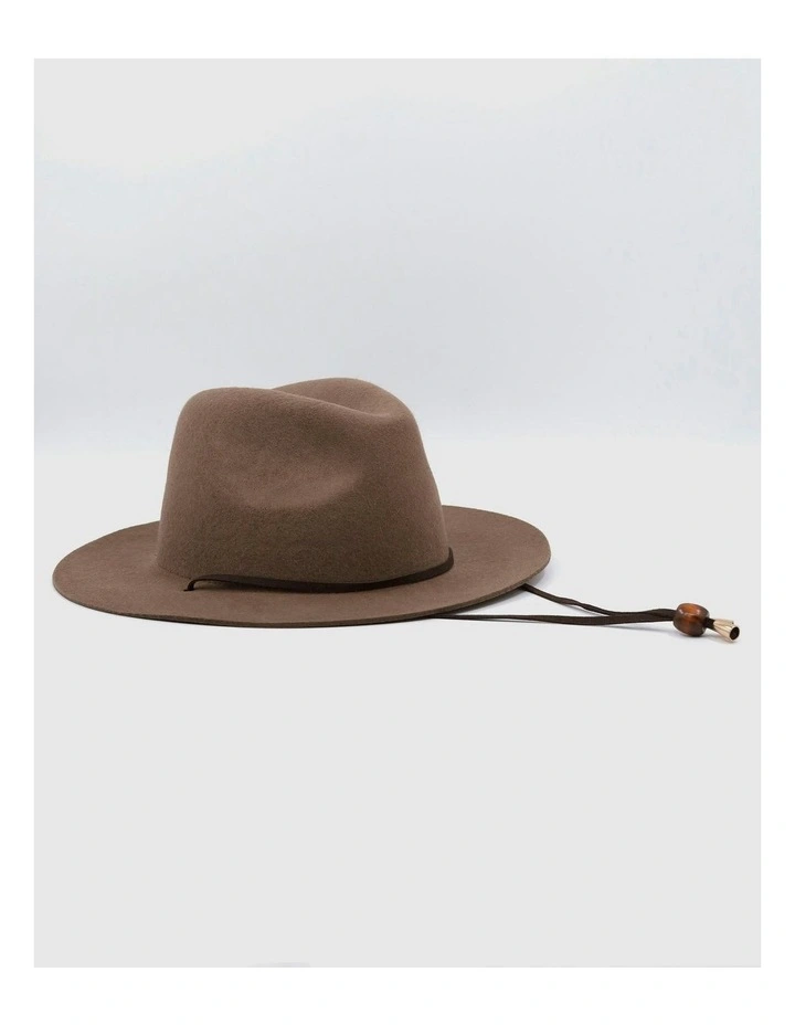 Sanders Fedora in Brown