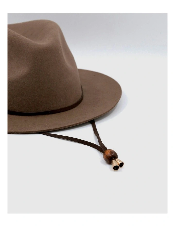 Sanders Fedora in Brown