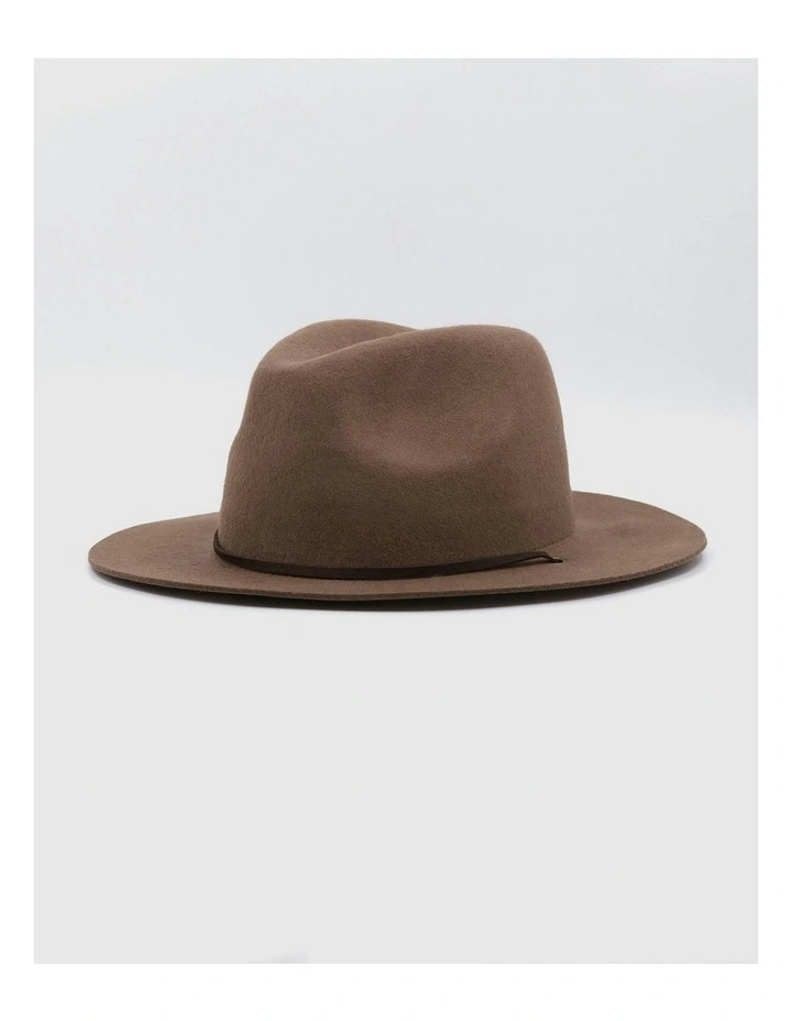 Sanders Fedora in Brown