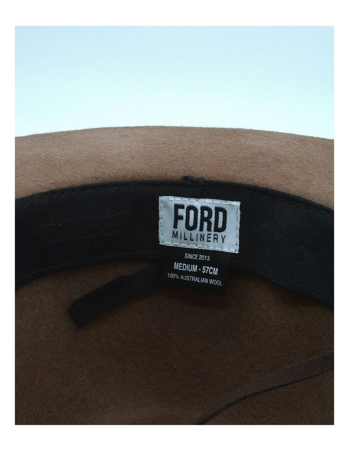 Sanders Fedora in Brown