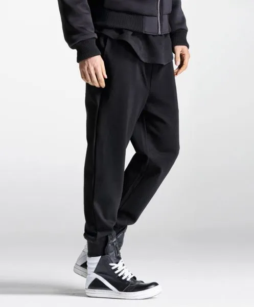 Sarouel Jogging Pants for Men with Drop Crotch Cotton