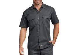 Short Sleeve Flex Twill Work Shirt