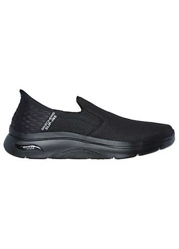 Skechers Men’s Wide Fit Go Walk Arch Fit 2.0 Slip-Ins - Arch Fit Athletic Engineered Mesh Double Gore Upper | Grattan