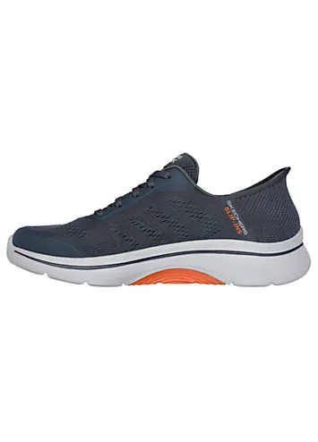 Skechers Men’s Wide Fit Go Walk Arch Fit 2.0 Slip-Ins - Arch Fit Athletic Engineered Mesh Lace Up | Grattan