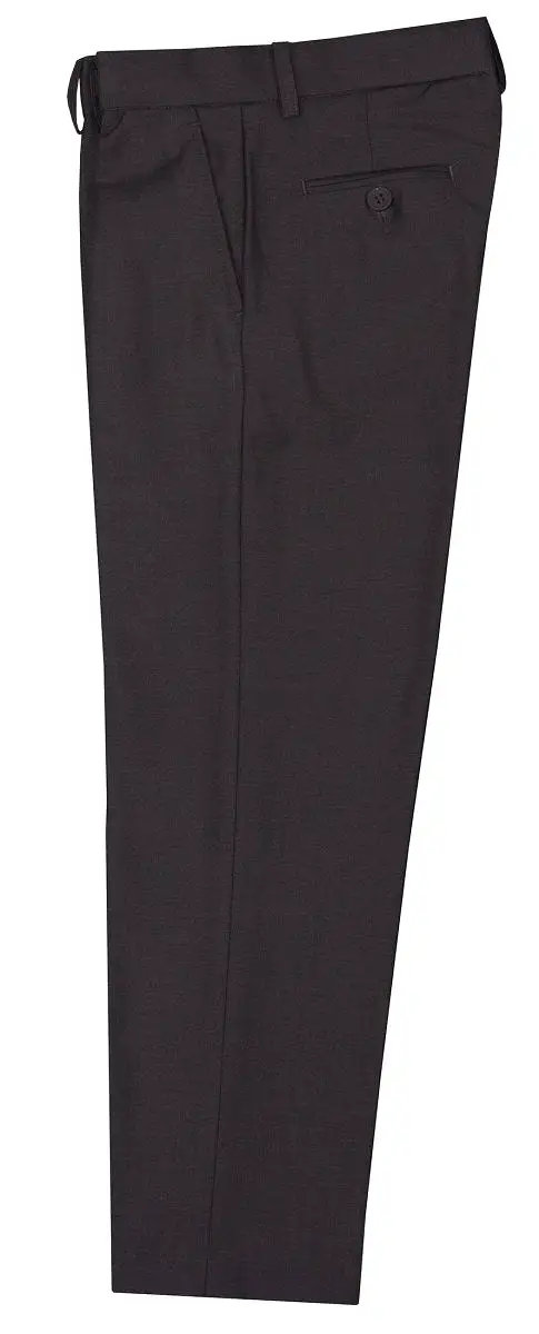 Slim Fit Dress Pants with Adjustable Waist