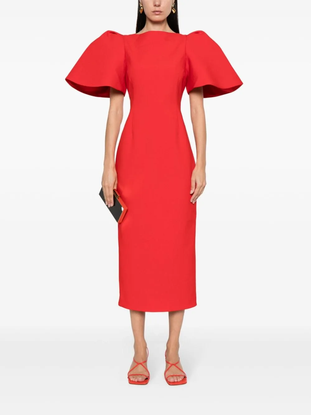 Solace London Dresses Red