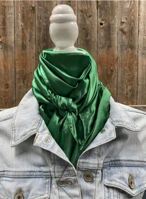 Solid Green Wild Rag