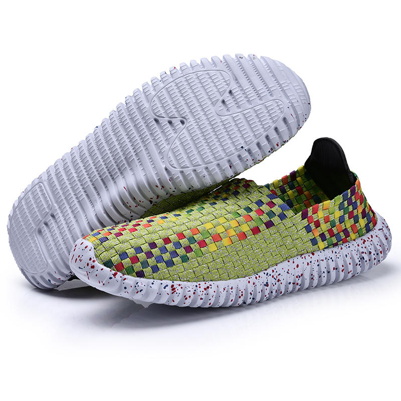 US Size 5-9 Women Shoes Hand Woven Breathable Net Hollows Beach Summer