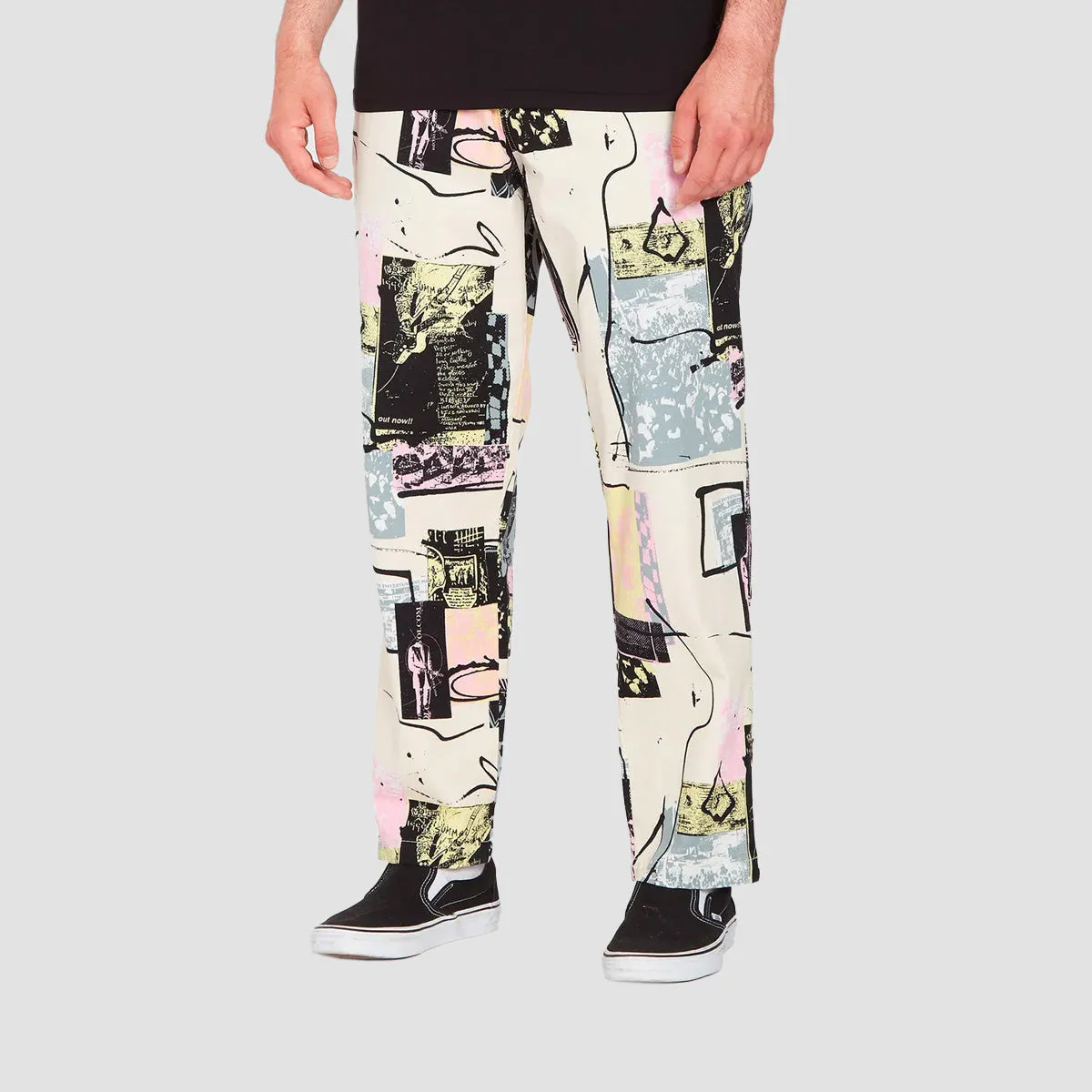 Volcom Psychstone EW Pants Whitecap Grey