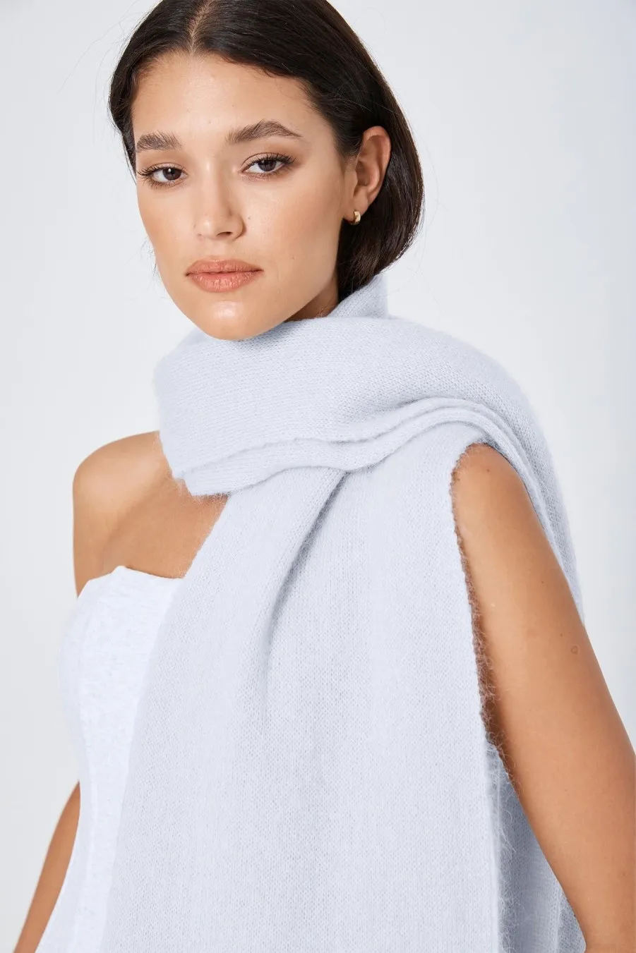 Women Atoir  | The Scarf Grey