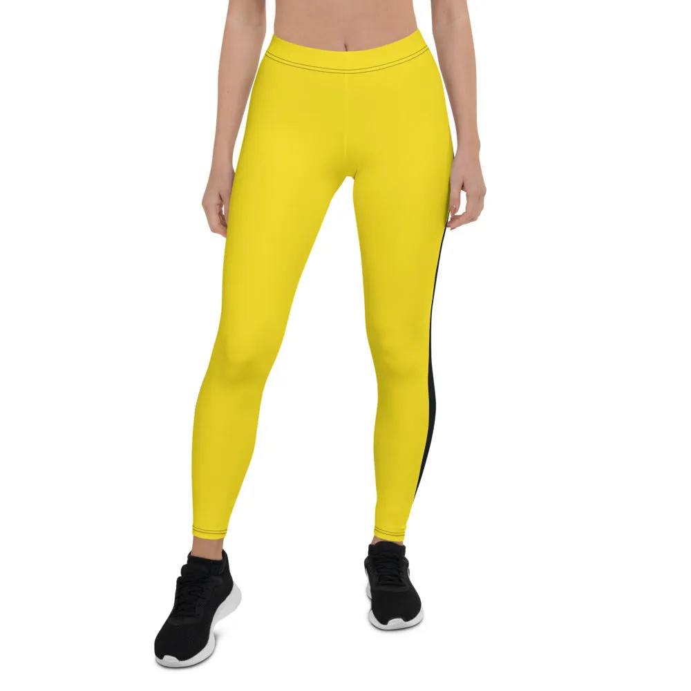 Women's Bruce Lee Inspired Yoga Pants: Perfect for Kill Bill Fans and Jiu Jitsu Practitioners