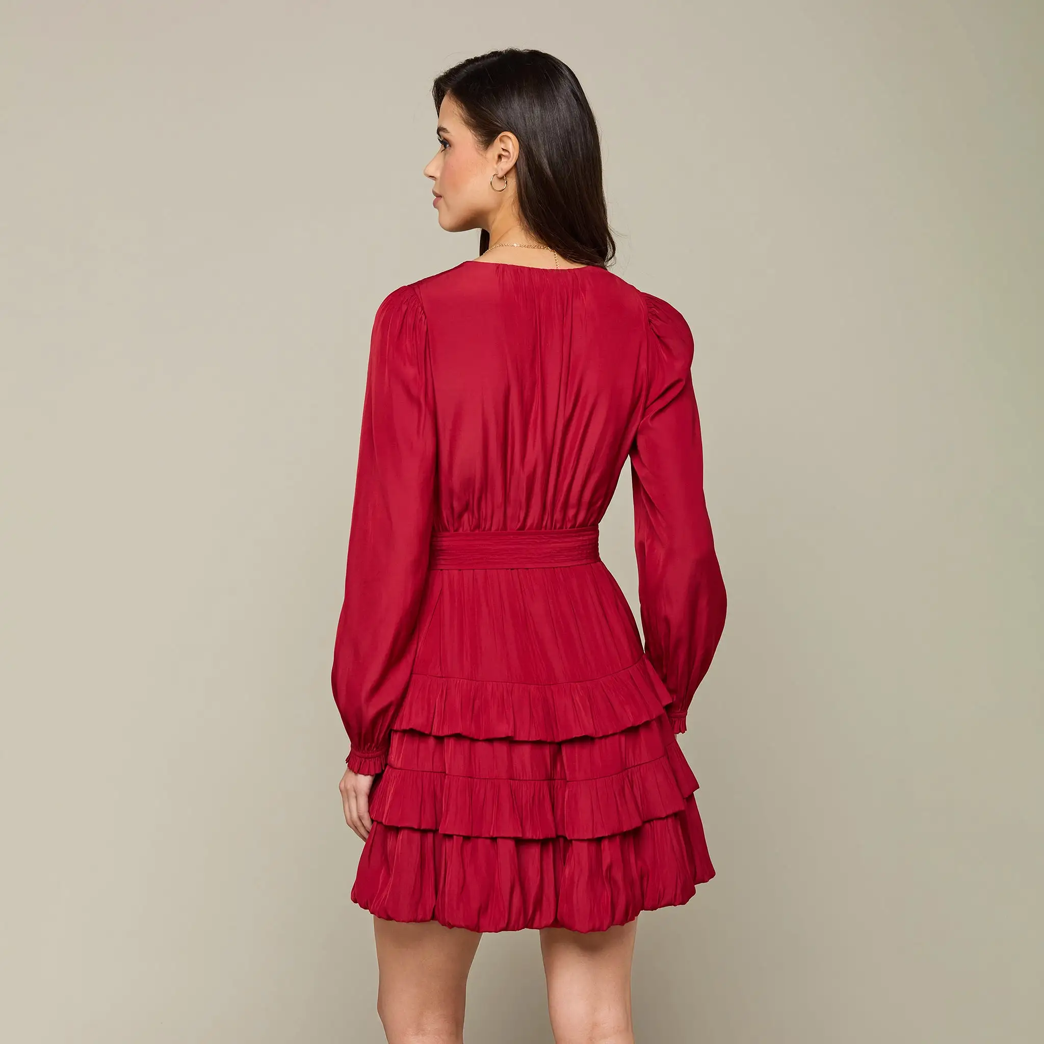 Woodlands Dress :: Cranberry