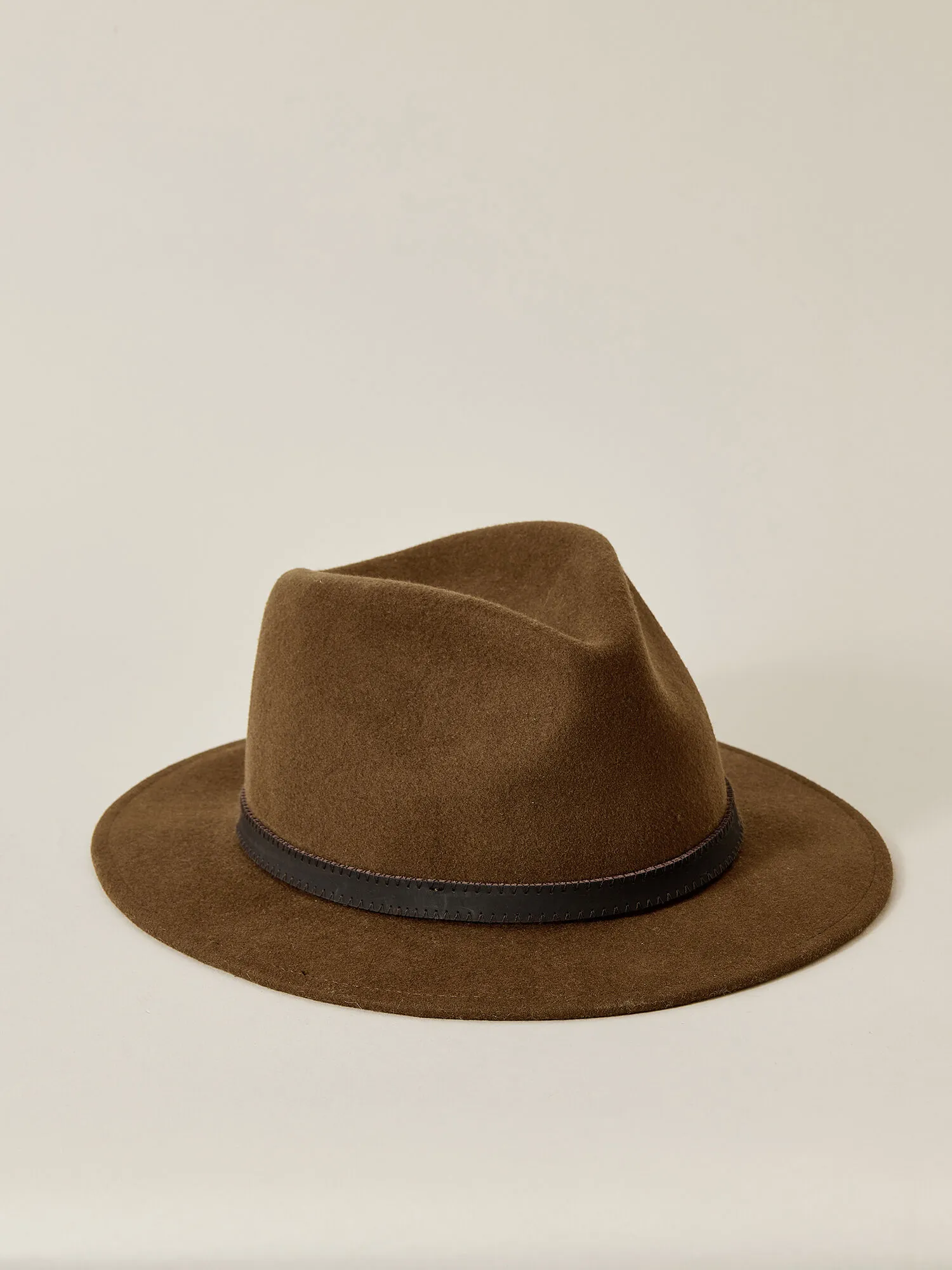 Wool Fedora | Apricot Clothing