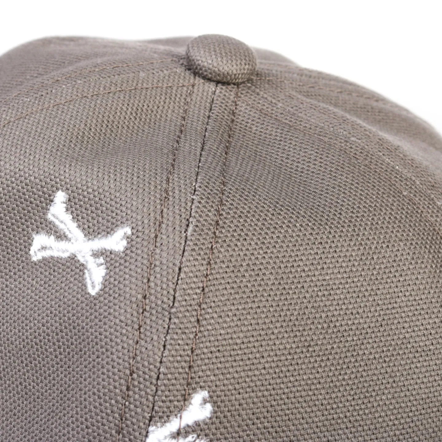 WTAPS BALL 01 HAT GREIGE EMB CROSSBONES